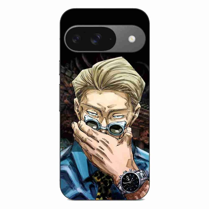 Husa compatibila cu Google Pixel 9 Pro Silicon Gel Tpu Model Jujutsu Kaisen Kento Nanami