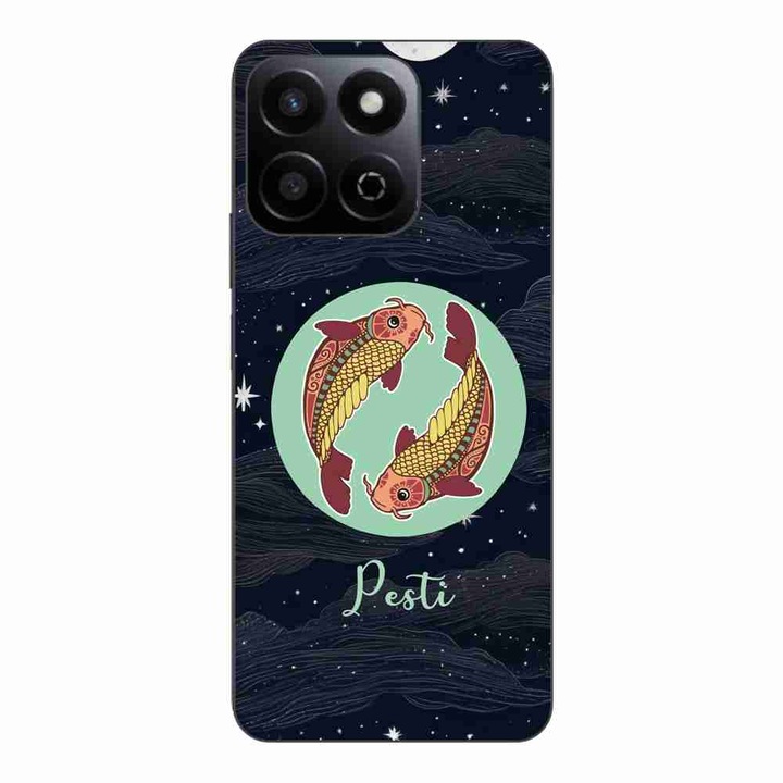 Husa compatibila cu Honor 200 Smart Silicon Gel Tpu Model Horoscop Pesti