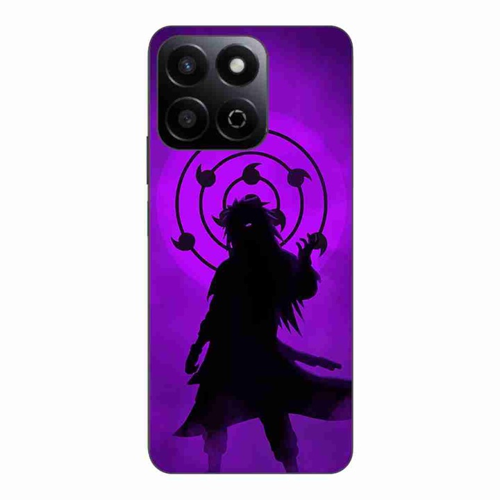 Husa compatibila cu Honor 200 Smart Silicon Gel Tpu Model Madara Rinnegan