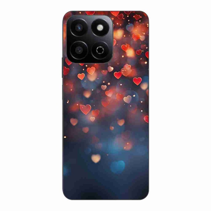 Husa compatibila cu Honor 200 Smart Silicon Gel Tpu Model Valentines Cards Vintage