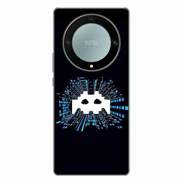 Husa compatibila cu Honor Magic 5 Lite Silicon Gel Tpu Model Sky Invaders