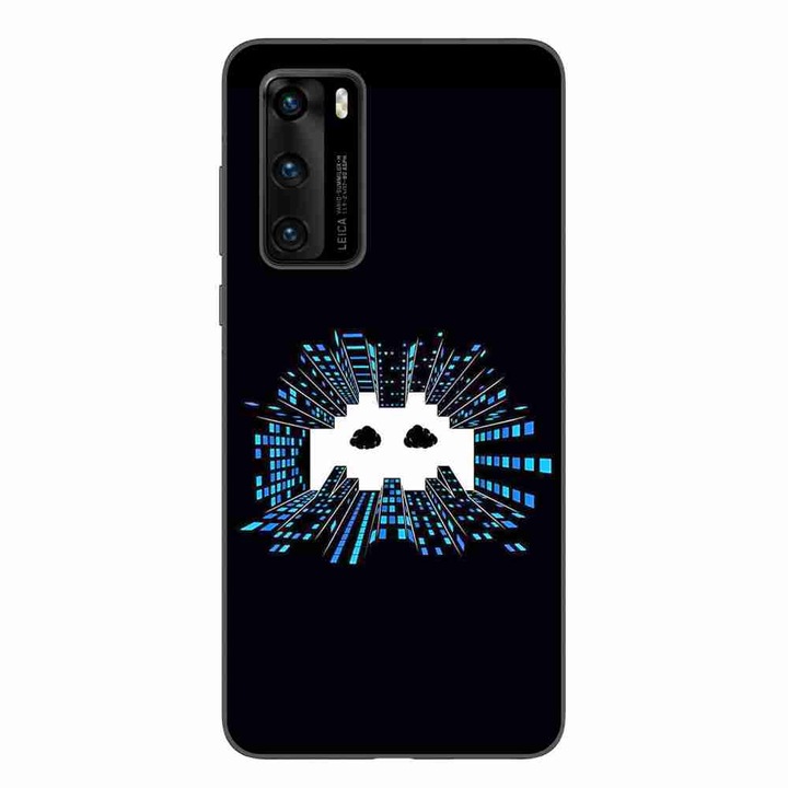 Кейс съвместим с Huawei P40 Silicone Gel Tpu Модел Sky Invaders