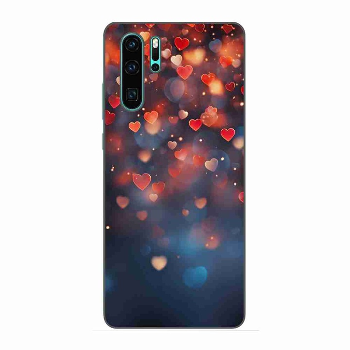 Калъф, съвместим с Huawei P30 Pro Silicone Gel Tpu Pattern Valentines Cards Vintage