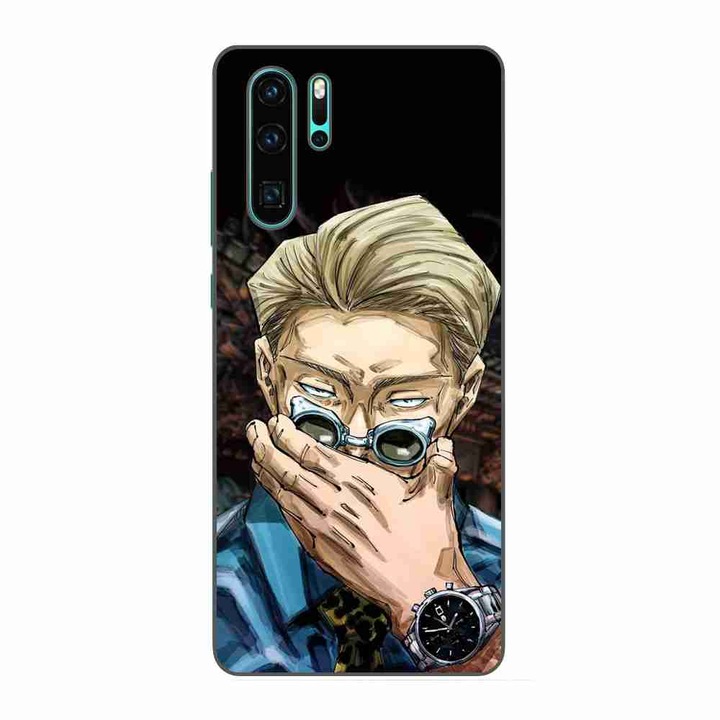 Калъф, съвместим с Huawei P30 Pro Silicone Gel Tpu Pattern Jujutsu Kaisen Kento Nanami