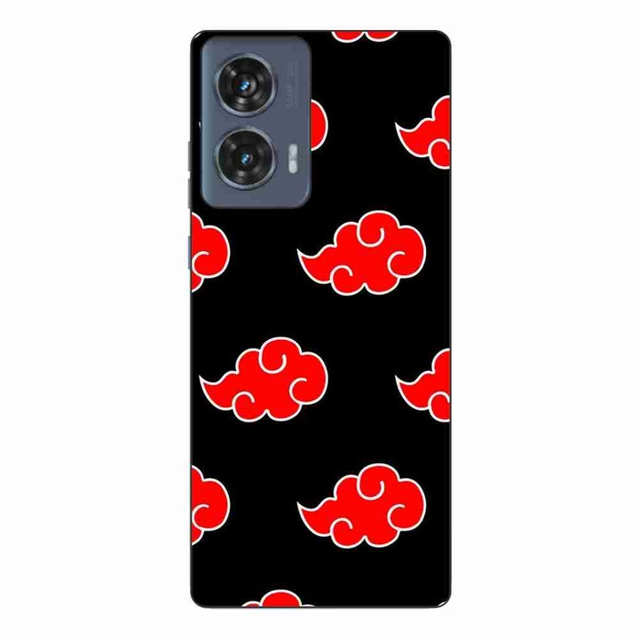 Калъф, съвместим с Motorola Edge 50 Fusion Silicon Gel Tpu Модел Akatsuki Pattern