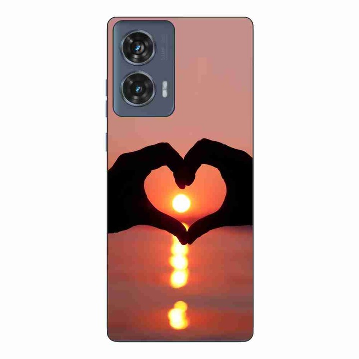 Калъф, съвместим с Motorola Edge 50 Fusion Silicon Gel Tpu Glow of Love Pattern