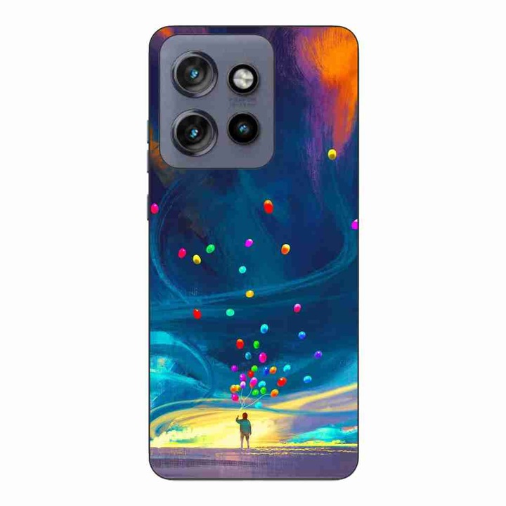 Husa compatibila cu Motorola Edge 50 Neo Silicon Gel Tpu Model Baloane Univers