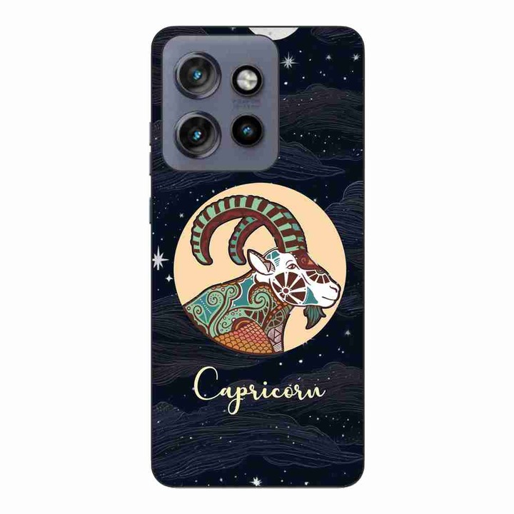 Husa compatibila cu Motorola Edge 50 Neo Silicon Gel Tpu Model Horoscop Capricorn