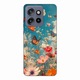 Husa compatibila cu Motorola Edge 50 Neo Silicon Gel Tpu Model Flori si Fluturi