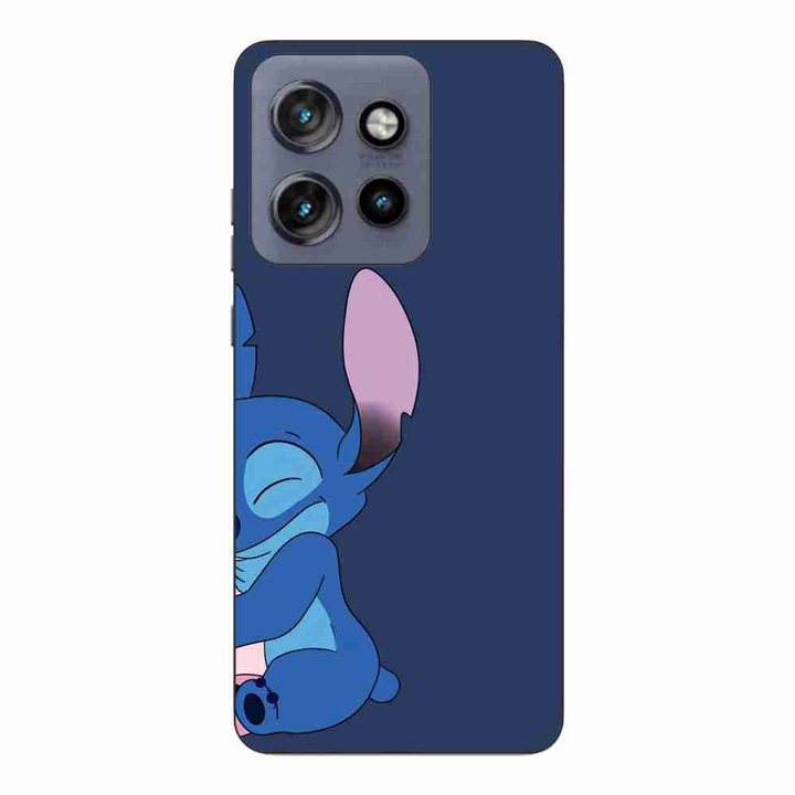 Husa compatibila cu Motorola Edge 50 Neo Silicon Gel Tpu Model Stitch Him