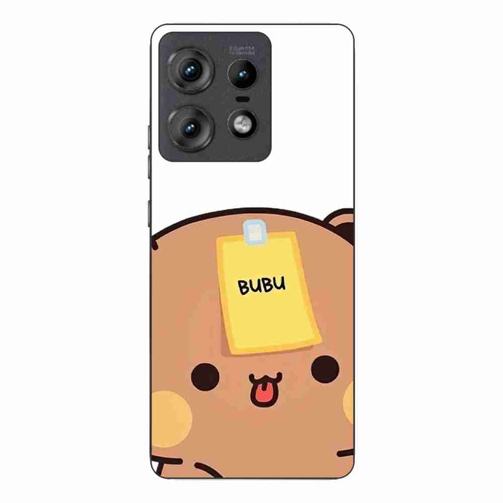 Кейс съвместим с Motorola Edge 50 Pro Silicone Gel Tpu Модел Bubu