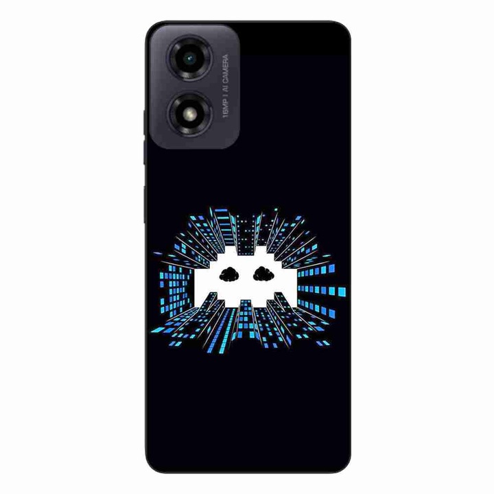 Кейс съвместим с Motorola Moto G24 Silicone Gel Tpu Модел Sky Invaders