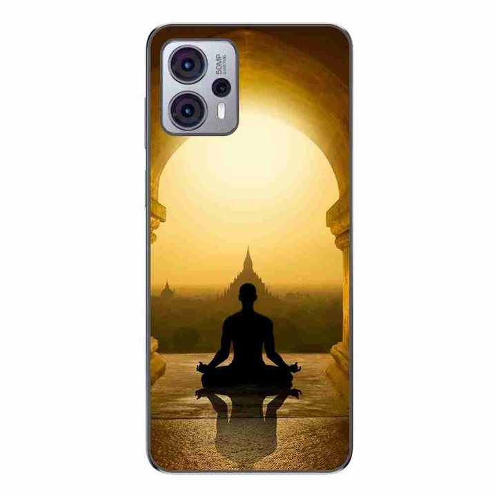 Husa compatibila cu Motorola Moto G13 Silicon Gel Tpu Model Meditation