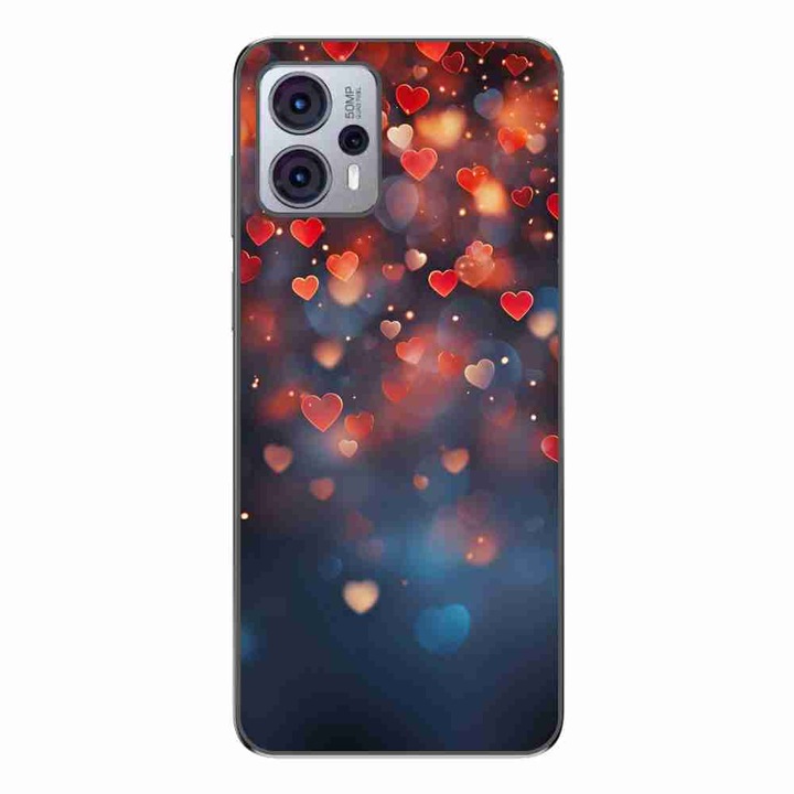 Husa compatibila cu Motorola Moto G13 Silicon Gel Tpu Model Valentines Cards Vintage