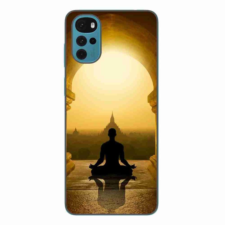 Husa compatibila cu Motorola Moto G22 Silicon Gel Tpu Model Meditation