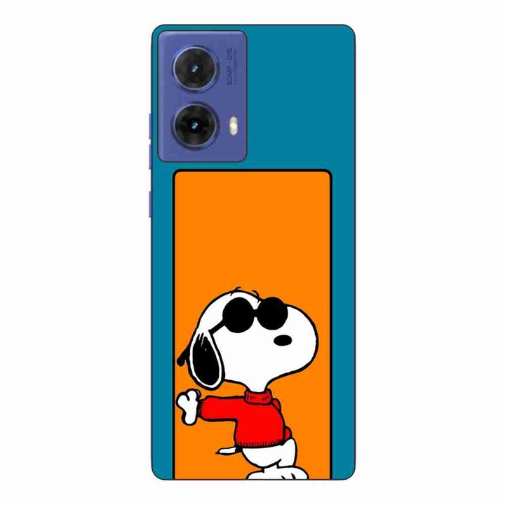 Кейс съвместим с Motorola Moto G85 Silicone Gel Tpu Модел Snoopy