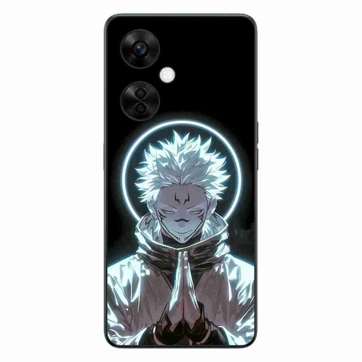 Калъф, съвместим с OnePlus Nord CE3 Lite Silicone Gel Tpu Pattern Jujutsu Kaisen Sukuna