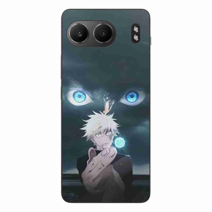 Tok kompatibilis a OnePlus Nord 4 szilikon gél Tpu Pattern Jujutsu Kaisen Six Eyes termékkel