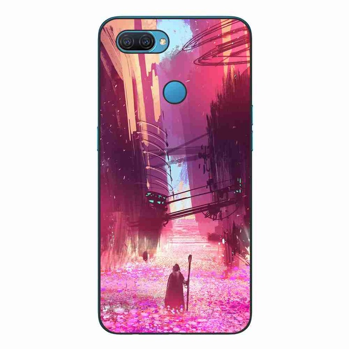 Калъф, съвместим с Oppo A12 Silicone Gel Tpu Fantasy Wizard Pattern