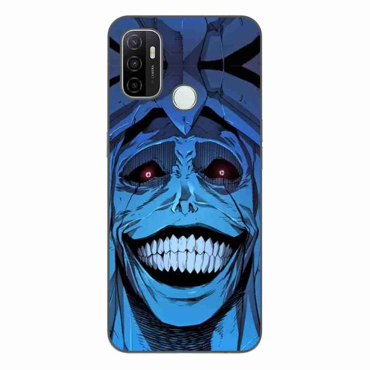 Калъф, съвместим с Oppo A53 Silicone Gel Tpu Model Solo Leveling Smile