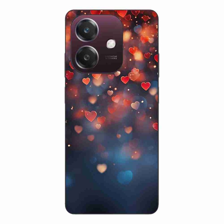 Husa compatibila cu Oppo A40 Silicon Gel Tpu Model Valentines Cards Vintage