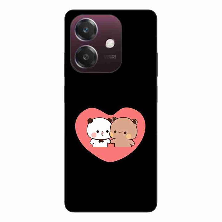 Husa compatibila cu Oppo A40 Silicon Gel Tpu Model Bubu Dudu In Heart