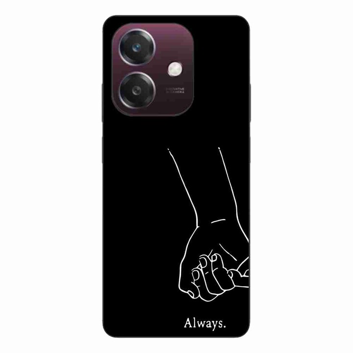 Husa compatibila cu Oppo A40 Silicon Gel Tpu Model Cupluri Always