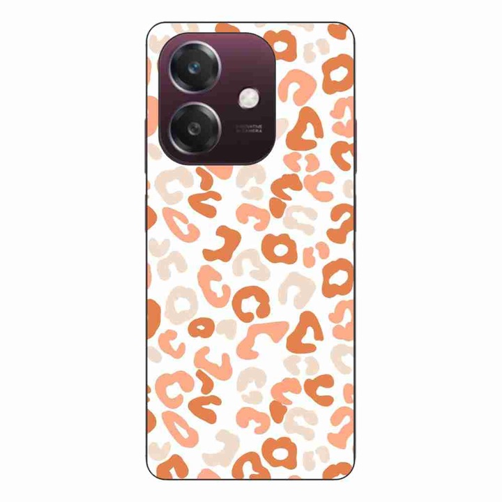 Husa compatibila cu Oppo A40 Silicon Gel Tpu Model Animal Print Blush Cheetah