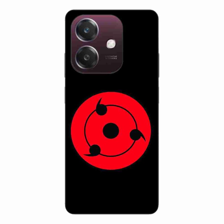 Husa compatibila cu Oppo A40 Silicon Gel Tpu Model Sharingan