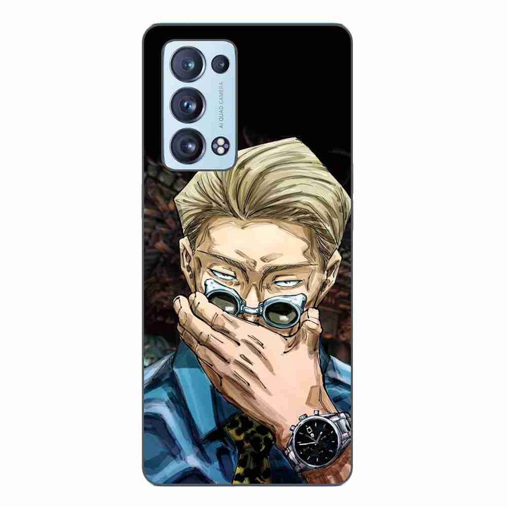 Husa compatibila cu Oppo Reno6 Pro 5G Silicon Gel Tpu Model Jujutsu Kaisen Kento Nanami