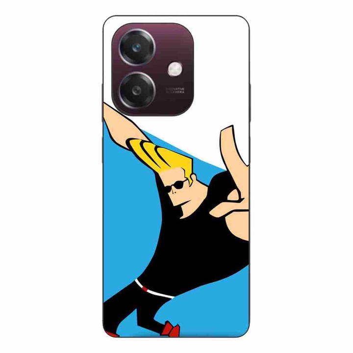 Husa compatibila cu Oppo A40 Silicon Gel Tpu Model Johnny Bravo