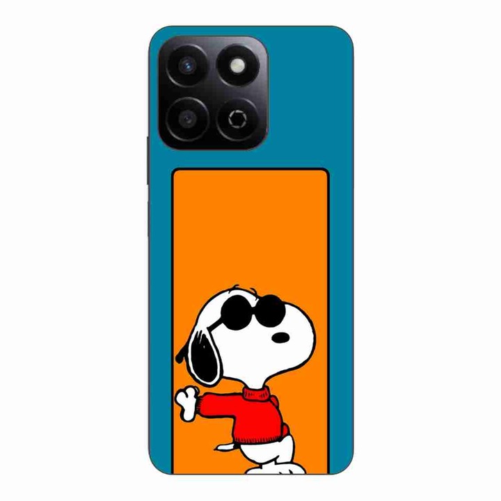 Husa compatibila cu Honor 200 Smart Silicon Gel Tpu Model Snoopy
