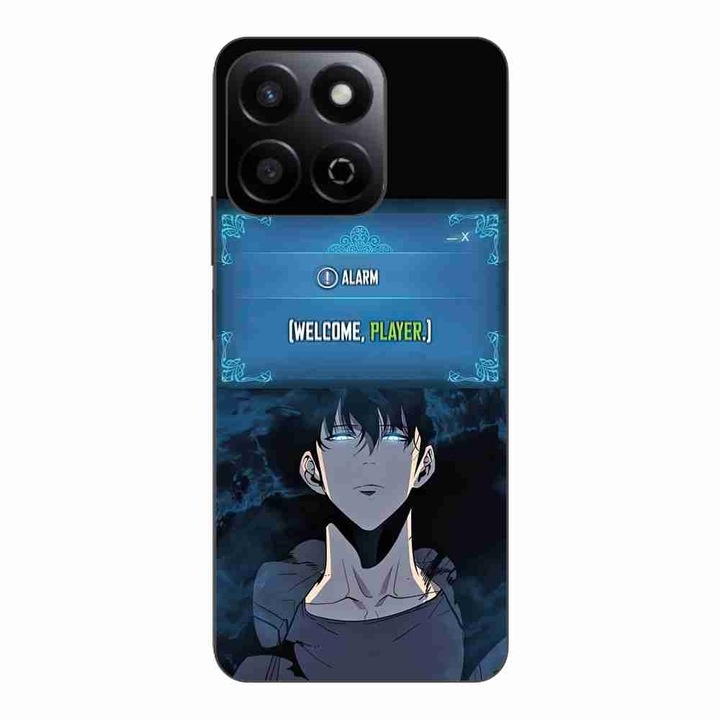 Husa compatibila cu Honor 200 Smart Silicon Gel Tpu Model Solo Leveling Welcome