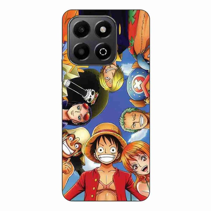 Husa compatibila cu Honor X6b Silicon Gel Tpu Model One Piece Crew