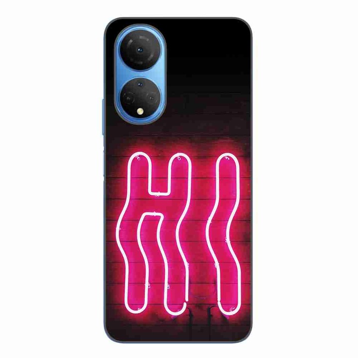 Кейс съвместим с Honor X7 Silicone Gel Tpu Модел Neon Hi