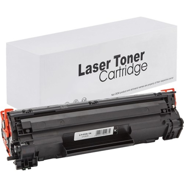 Cartus toner compatibil Canon CRG737 CRG 737 CRG-737 negru 2400 pagini pentru CANON I-SENSYS MF-211 MF-212W MF-216N MF-217W MF-226DN MF-229DW MF-231 MF-232W I-SENSYS MF-237W MF-244DW MF-247DW MF-249DW