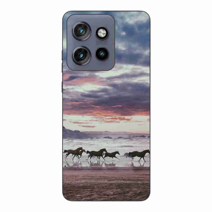 Husa compatibila cu Motorola Edge 50 Neo Silicon Gel Tpu Model Cai Alergand