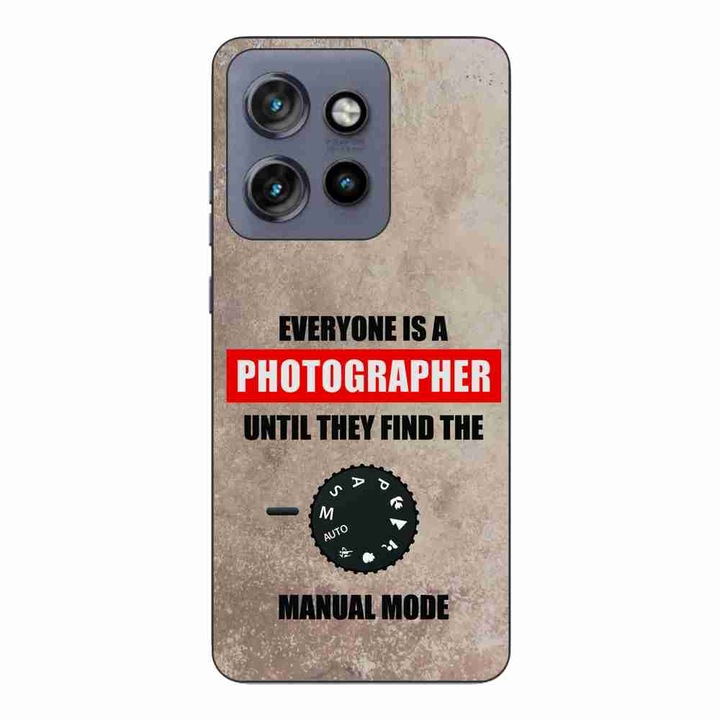 Husa compatibila cu Motorola Edge 50 Neo Silicon Gel Tpu Model Fotograf