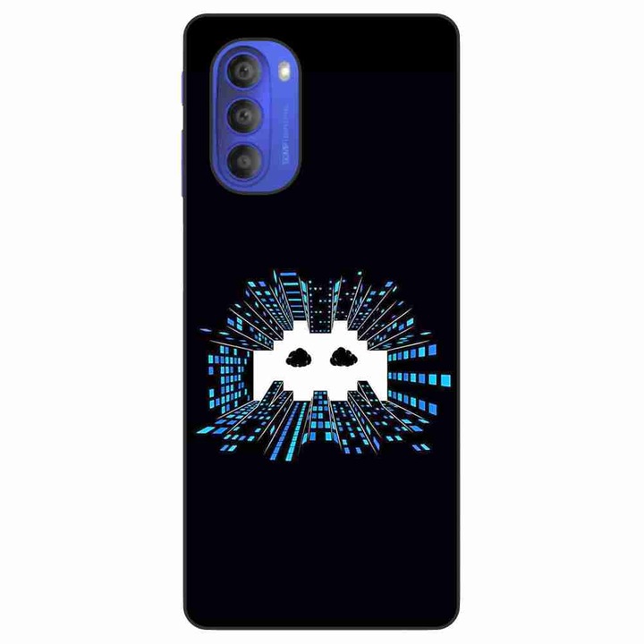 Кейс, съвместим с Motorola Moto G51 5G Silicone Gel Tpu Модел Sky Invaders