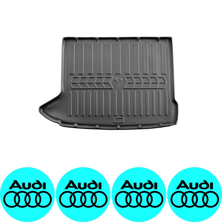 Tavita Portbagaj Audi Q3 (8U) (2011-2019) si 4 stickere autoadezive Audi