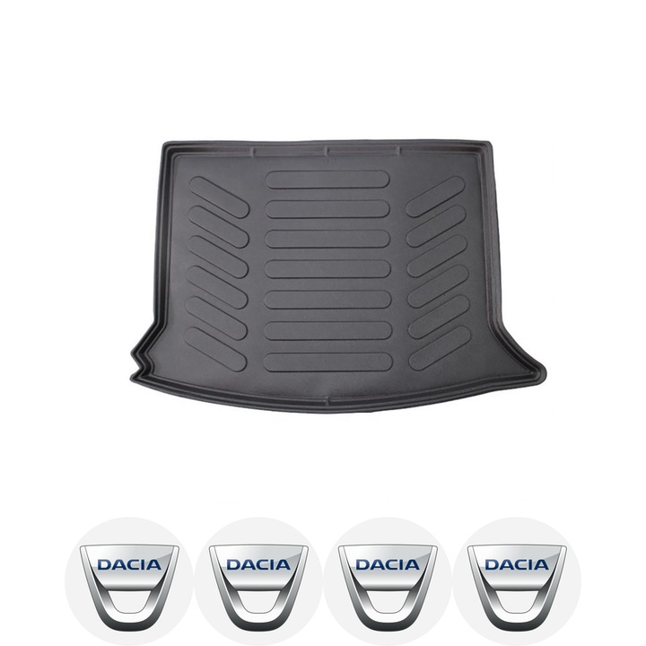 Tavita Portbagaj Dacia Sandero I 2007-2012 si 4 stickere autoadezive Dacia