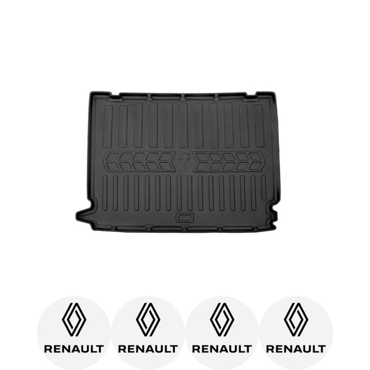 Tavita Portbagaj Renault Clio IV Combi. Cu Podea Joasa (2012-2019) si 4 stickere autoadezive Renault