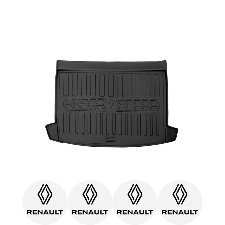 Tavita Portbagaj Renault Clio IV Combi. Cu Podea Inalta (2012-2019) si 4 stickere autoadezive Renault
