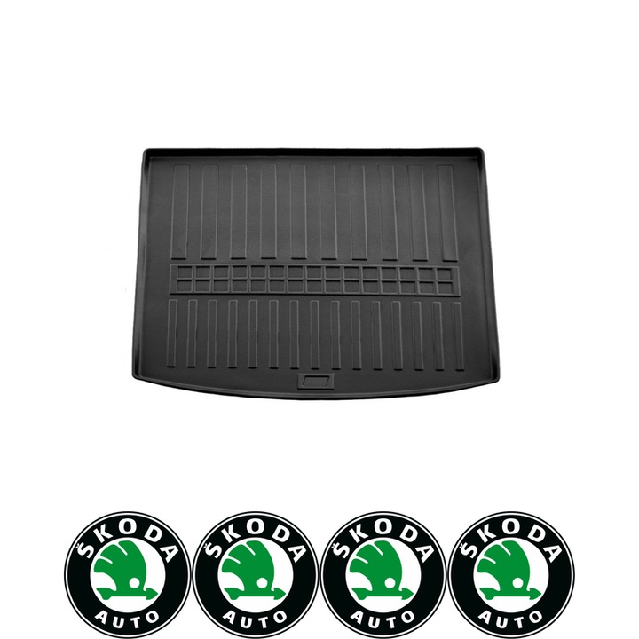 Tavita Portbagaj Skoda Kodiaq 5 Locuri (2016-2024) si 4 stickere autoadezive Skoda