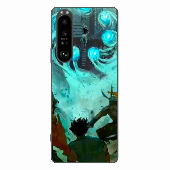 Калъф, съвместим с Sony Xperia 1 III Silicone Gel Tpu Модел Satoru vs Sukuna