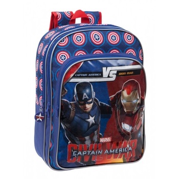 Ghiozdan scoala Captain America - Civil War 42 cm Joumma Bags Ghiozdan scoala Captain America - Civil War 42 cm Joumma Bags