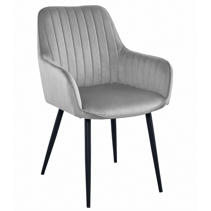 Стол OSKAR, SOLDEN, ергономичен дизайн, 60.5x56.5x83.5cm