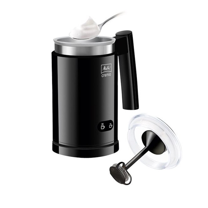 Aparat pentru spuma de lapte Melitta Cremio 1014-02, 250 ml, negru