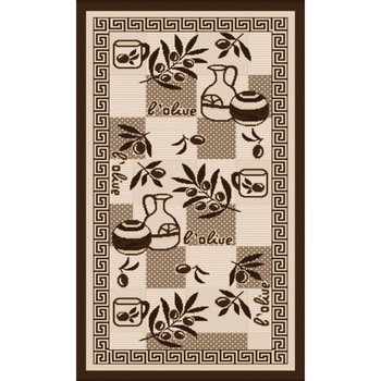 Covor pentru bucatarie, Natura Olive, 100x200 cm, 1500 gr/mp, 1x2 Bej/Maro 100.00000000x200.00000000 Covor pentru bucatarie, Natura Olive, 100x200 cm, 1500 gr/mp, 1x2 Bej/Maro 100.00000000x200.00000000