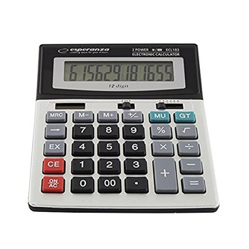 Calculator de birou electronic cu display mare 12 digiti NEWTON, Dual Power Calculator de birou electronic cu display mare 12 digiti NEWTON, Dual Power